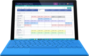 Microsoft StaffHub - Calendrier